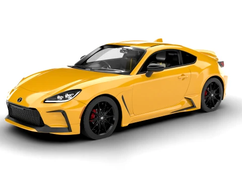 Toyota GR86 Yuzu Edition 2026 3D मॉडल