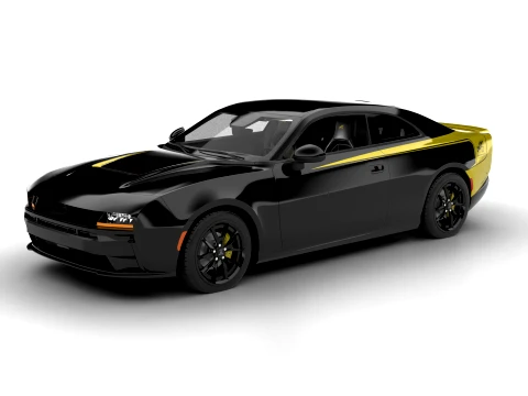 Dodge Charger Super Bee Launch Edition 2027 3D Model