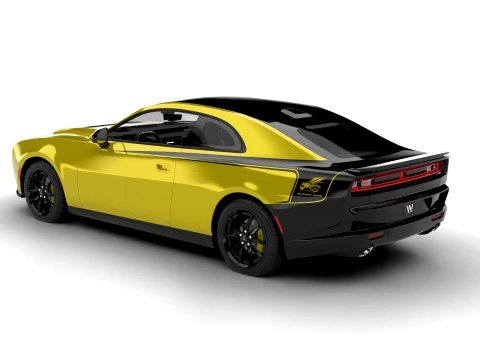 Dodge Charger Super Bee Launch Edition 2027 3D Model