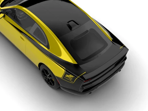 Dodge Charger Super Bee Launch Edition 2027 3D Model