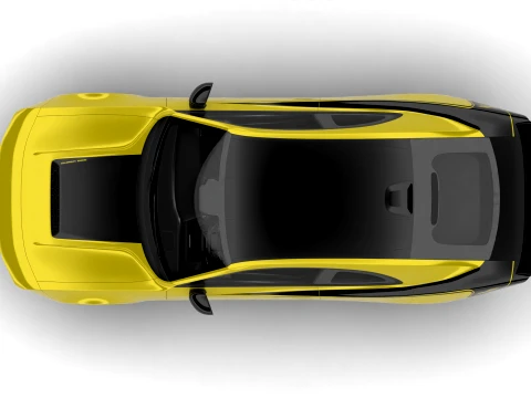 Dodge Charger Super Bee Launch Edition 2027 3D Model