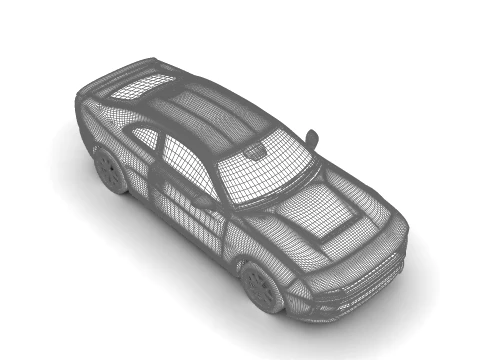 Dodge Charger Super Bee Launch Edition 2027 3D Model