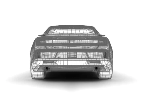 Dodge Charger Super Bee Launch Edition 2027 3D Model