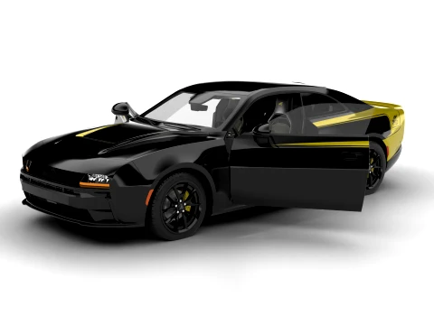 Dodge Charger Super Bee Launch Edition 2027 HQ 3D Model