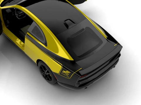 Dodge Charger Super Bee Launch Edition 2027 HQ 3D Model