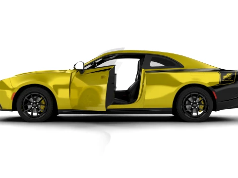 Dodge Charger Super Bee Launch Edition 2027 HQ 3D Model