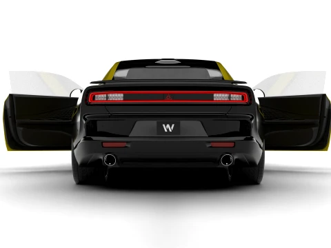 Dodge Charger Super Bee Launch Edition 2027 HQ 3D Model
