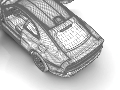 Dodge Charger Super Bee Launch Edition 2027 HQ 3D Model