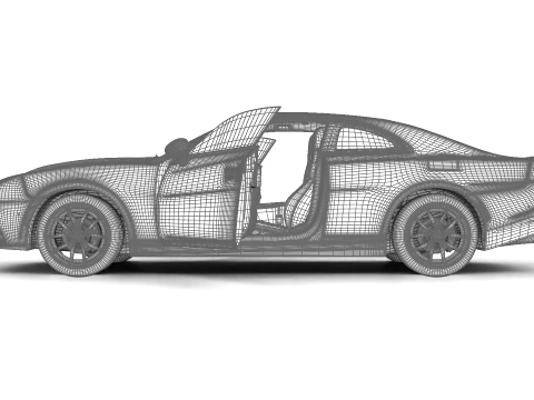 Dodge Charger Super Bee Launch Edition 2027 HQ 3D Model