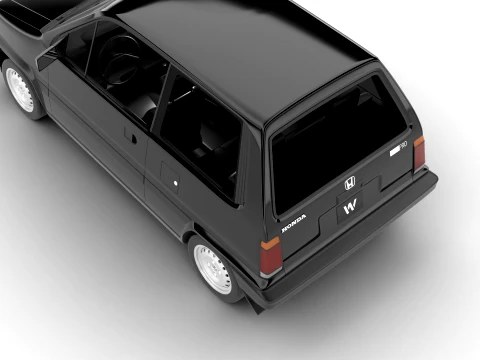 Honda City Pro 1982 3D Model