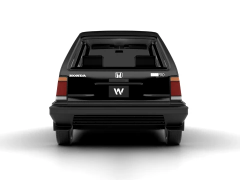 Honda City Pro 1982 3D Model