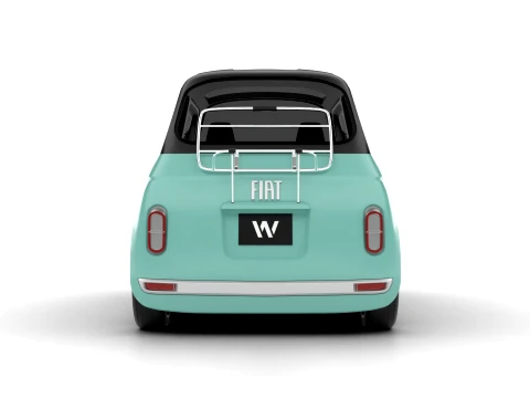 Fiat Topolino Corallo 2025 3D Model