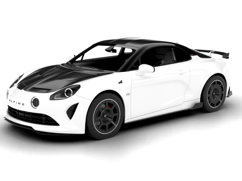 Alpine A100R 2023 3D Model