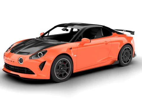 Alpine A100R 2023 3D Model