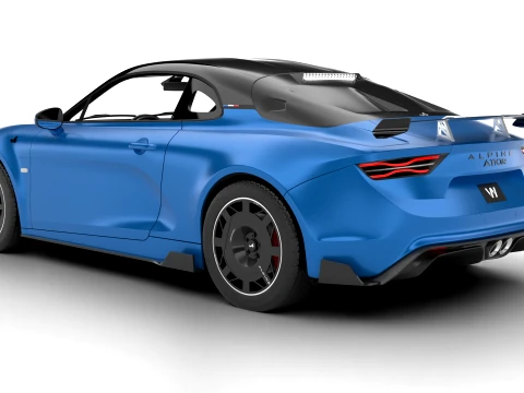 Alpine A100R 2023 3D Model