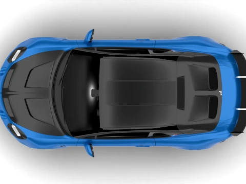 Alpine A100R 2023 3D Model