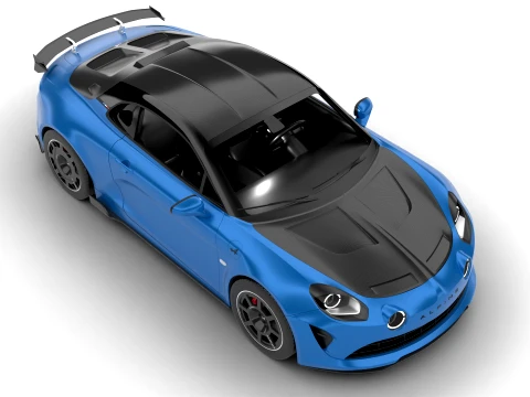 Alpine A100R 2023 3D Model