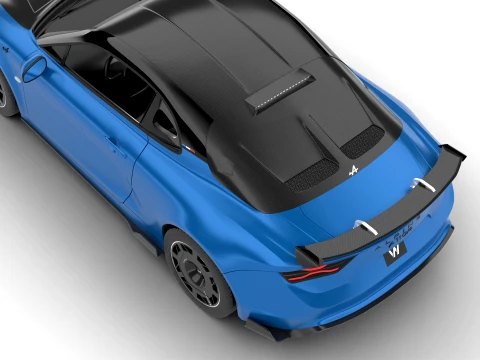 Alpine A100R 2023 3D Model