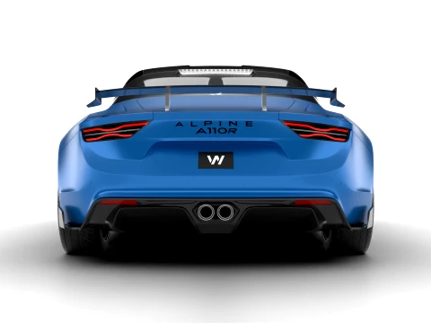 Alpine A100R 2023 3D Model
