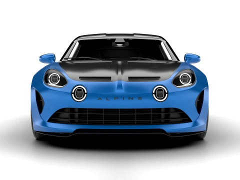 Alpine A100R 2023 3D Model