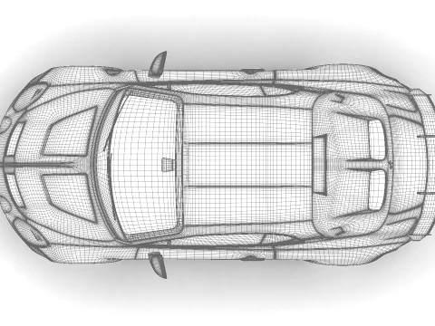 Alpine A100R 2023 3D Model