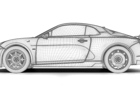 Alpine A100R 2023 3D Model