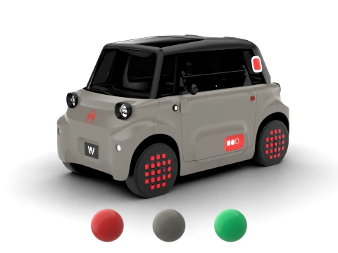 Citroen Ami 2025 3D Model