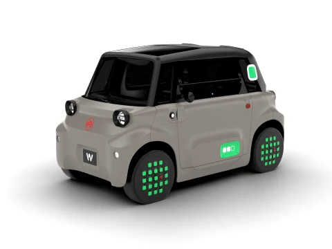 Citroen Ami 2025 3D Model