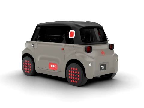 Citroen Ami 2025 3D Model