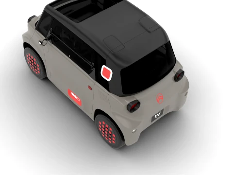 Citroen Ami 2025 3D Model