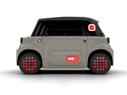 Citroen Ami 2025 3D Model