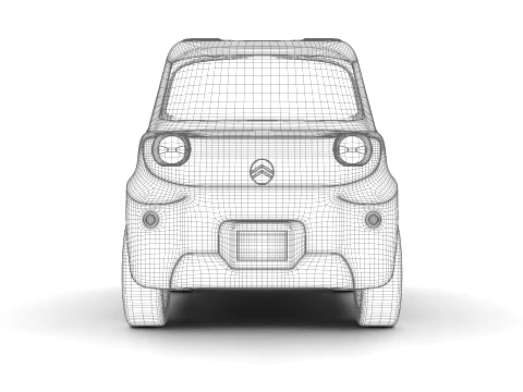 Citroen Ami 2025 3D Model