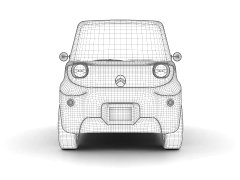 Citroen Ami 2025 3D Model