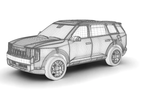 Kia Telluride SX 2027 3D Model