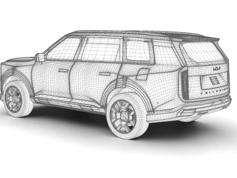 Kia Telluride SX 2027 3D Model