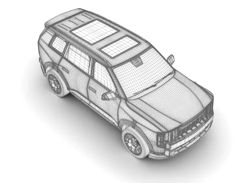 Kia Telluride SX 2027 3D Model