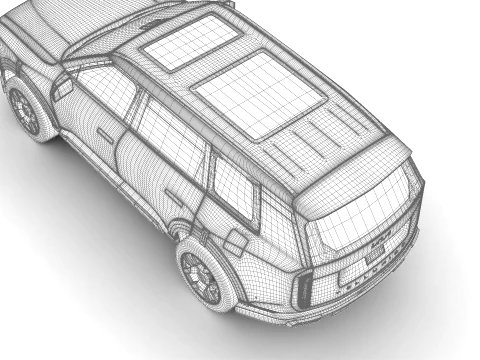 Kia Telluride SX 2027 3D Model