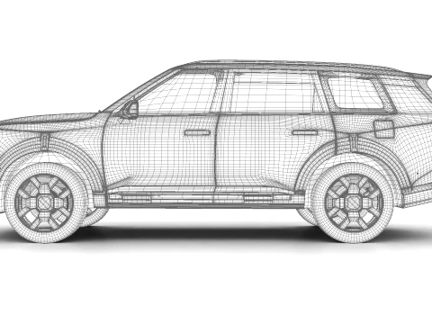 Kia Telluride SX 2027 3D Model