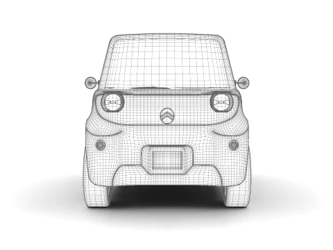 Citroen Ami Rip Curl 2026 3D Model