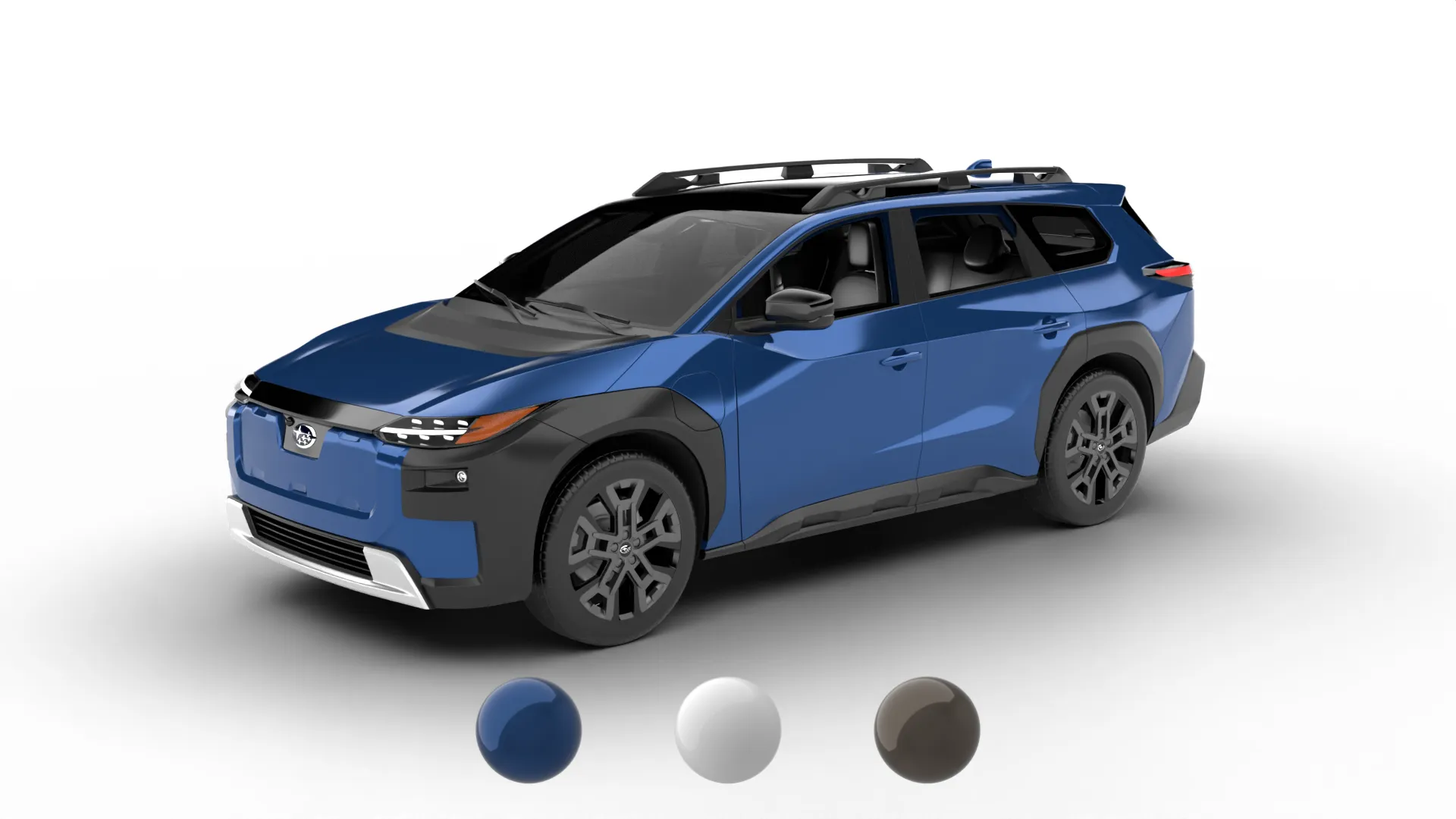 Subaru Trailseeker 2026 3D Model .c4d .max .obj .3ds .fbx .stl .blend