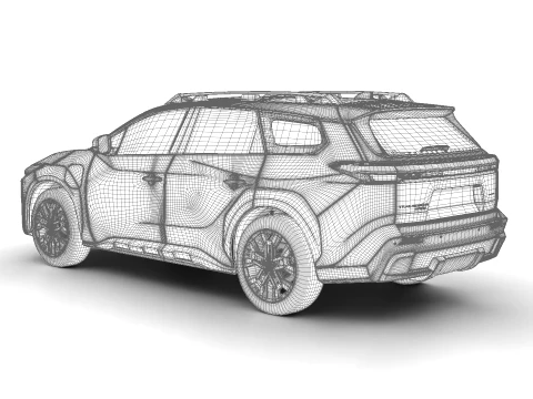 Subaru Trailseeker 2026 3D Model