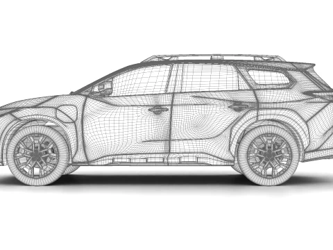 Subaru Trailseeker 2026 3D Model