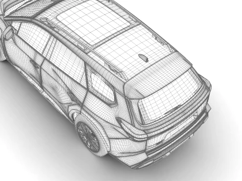 Subaru Trailseeker 2026 3D Model