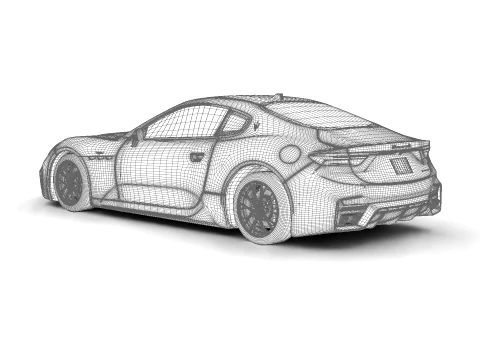 Maserati GranTurismo Trofeo 2023 3D Model