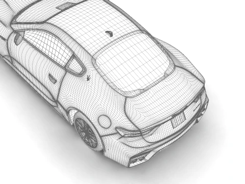 Maserati GranTurismo Trofeo 2023 3D Model