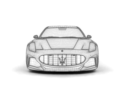 Maserati GranTurismo Trofeo 2023 3D Model