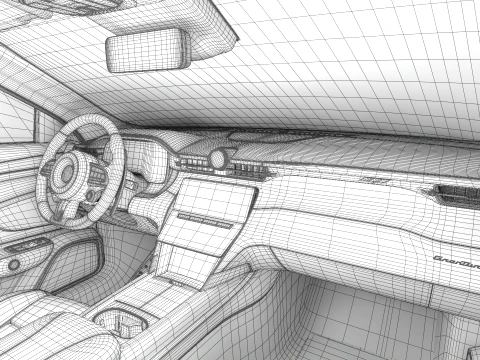 Maserati GranTurismo Trofeo 2023 3D Model