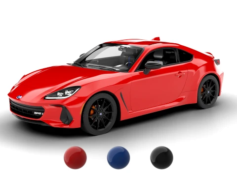 Subaru BRZ tS 2024 Modelo 3D