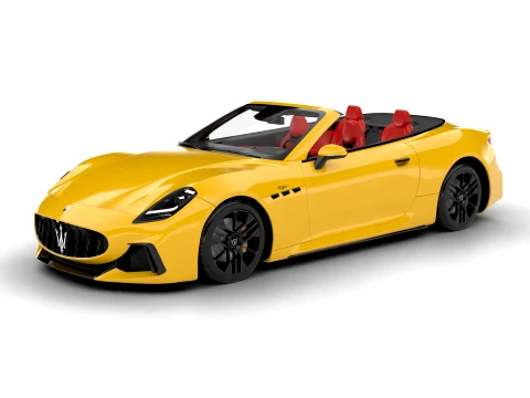 Maserati GranCabrio Trofeo 2025 3D Model