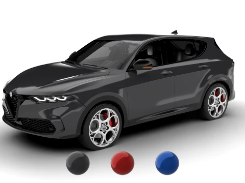 Alfa Romeo Tonale Plug-In Hybrid Q4 2023 Modelo 3D